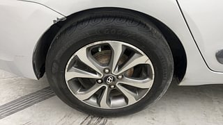 Used 2014 Hyundai Xcent SX 1.2 (O) Petrol Manual tyres RIGHT REAR TYRE RIM VIEW