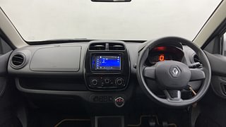 Used 2016 Renault Kwid [2015-2019] 1.0 RXT AMT Petrol Automatic interior DASHBOARD VIEW