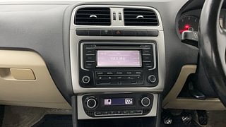 Used 2015 Volkswagen Polo [2015-2019] Highline1.2L (P) Petrol Manual interior MUSIC SYSTEM & AC CONTROL VIEW