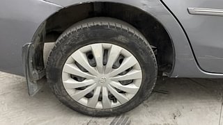 Used 2014 Toyota Etios [2010-2017] G Petrol Manual tyres RIGHT REAR TYRE RIM VIEW