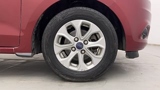Used 2015 Ford Figo Aspire [2015-2019] Titanium1.5 TDCi Diesel Manual tyres RIGHT FRONT TYRE RIM VIEW