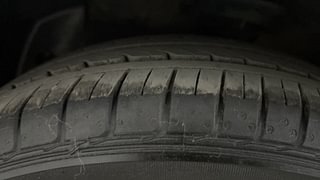 Used 2014 Hyundai Xcent SX 1.2 (O) Petrol Manual tyres LEFT FRONT TYRE TREAD VIEW