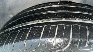 Used 2015 Volkswagen Polo [2015-2019] Highline1.2L (P) Petrol Manual tyres LEFT REAR TYRE TREAD VIEW