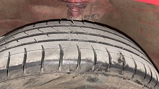 Used 2015 Maruti Suzuki Wagon R 1.0 [2010-2019] VXi Petrol Manual tyres LEFT FRONT TYRE TREAD VIEW
