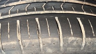 Used 2020 Hyundai Verna SX Opt Petrol Petrol Manual tyres LEFT FRONT TYRE TREAD VIEW