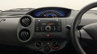 Used 2014 Toyota Etios [2010-2017] G Petrol Manual interior MUSIC SYSTEM & AC CONTROL VIEW