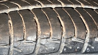 Used 2015 Maruti Suzuki Celerio VXI Petrol Manual tyres RIGHT REAR TYRE TREAD VIEW