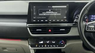 Used 2021 Kia Seltos HTX G Petrol Manual interior MUSIC SYSTEM & AC CONTROL VIEW