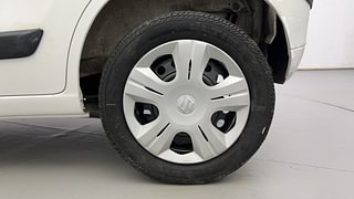 Used 2015 Maruti Suzuki Wagon R 1.0 [2010-2019] VXi Petrol Manual tyres LEFT REAR TYRE RIM VIEW