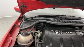 Used 2017 Volkswagen Polo [2014-2020] Highline 1.5 (D) Diesel Manual engine ENGINE RIGHT SIDE HINGE & APRON VIEW