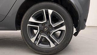 Used 2021 Tata Tiago XZA+ AMT Petrol Automatic tyres LEFT REAR TYRE RIM VIEW