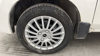 Used 2016 Maruti Suzuki Alto K10 [2014-2019] VXI AMT Petrol Automatic tyres LEFT FRONT TYRE RIM VIEW