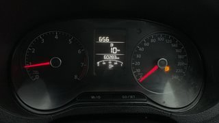 Used 2015 Volkswagen Polo [2015-2019] Highline1.2L (P) Petrol Manual interior CLUSTERMETER VIEW