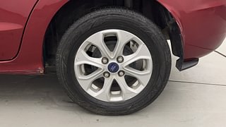 Used 2015 Ford Figo Aspire [2015-2019] Titanium1.5 TDCi Diesel Manual tyres LEFT REAR TYRE RIM VIEW