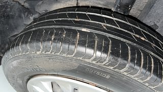Used 2022 Tata Punch Adventure Rhythm Pack MT Petrol Manual tyres LEFT REAR TYRE TREAD VIEW