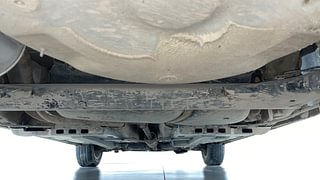 Used 2015 Volkswagen Polo [2015-2019] Highline1.2L (P) Petrol Manual extra REAR UNDERBODY VIEW (TAKEN FROM REAR)