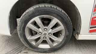 Used 2014 Maruti Suzuki Stingray [2013-2019] VXi Petrol Manual tyres LEFT FRONT TYRE RIM VIEW