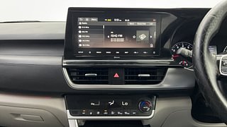 Used 2021 Kia Seltos HTX IVT G Petrol Automatic interior MUSIC SYSTEM & AC CONTROL VIEW