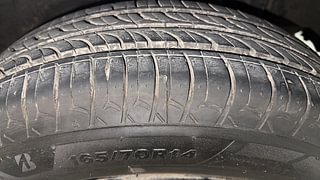 Used 2016 Nissan Micra [2013-2020] XV CVT Petrol Automatic tyres LEFT REAR TYRE TREAD VIEW