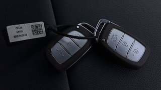 Used 2023 Hyundai Aura SX 1.2 Petrol Petrol Manual extra CAR KEY VIEW
