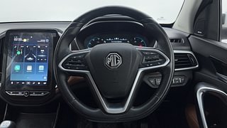Used 2021 MG Motors Hector Plus Sharp 2.0 Diesel Turbo MT 6-STR Diesel Manual interior STEERING VIEW
