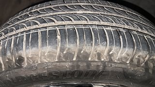 Used 2016 Nissan Micra [2013-2020] XV CVT Petrol Automatic tyres RIGHT FRONT TYRE TREAD VIEW