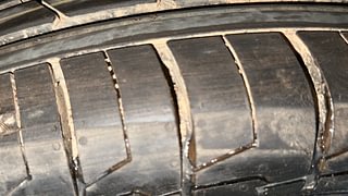 Used 2021 Kia Seltos HTX IVT G Petrol Automatic tyres RIGHT REAR TYRE TREAD VIEW