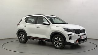 Used 2021 Kia Sonet HTX 1.0 iMT Petrol Manual exterior RIGHT FRONT CORNER VIEW