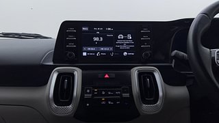 Used 2021 Kia Sonet HTX 1.0 iMT Petrol Manual interior MUSIC SYSTEM & AC CONTROL VIEW
