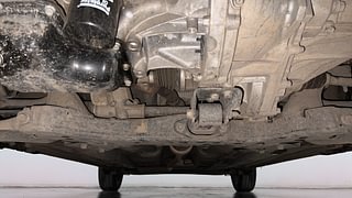 Used 2023 Hyundai Aura SX 1.2 Petrol Petrol Manual extra FRONT LEFT UNDERBODY VIEW