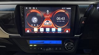 Used 2014 Toyota Corolla Altis [2014-2017] G AT Petrol Petrol Automatic interior MUSIC SYSTEM & AC CONTROL VIEW