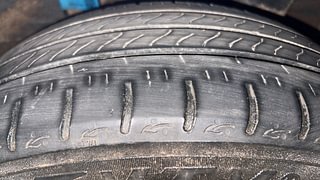 Used 2023 Hyundai Aura SX 1.2 Petrol Petrol Manual tyres LEFT REAR TYRE TREAD VIEW