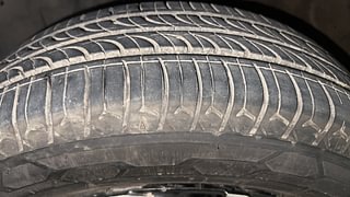Used 2016 Nissan Micra [2013-2020] XV CVT Petrol Automatic tyres LEFT FRONT TYRE TREAD VIEW