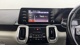 Used 2021 Kia Sonet HTX 1.0 iMT Petrol Manual interior MUSIC SYSTEM & AC CONTROL VIEW
