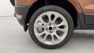 Used 2018 Ford EcoSport [2017-2020] Titanium + 1.5L Ti-VCT AT Petrol Automatic tyres RIGHT REAR TYRE RIM VIEW