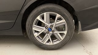 Used 2024 Hyundai Verna SX (O) 1.5 VTVT IVT Petrol Automatic tyres LEFT REAR TYRE RIM VIEW