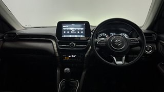 Used 2022 Maruti Suzuki Grand Vitara Alpha Smart Hybrid AllGrip Petrol Manual interior DASHBOARD VIEW