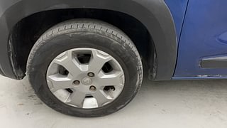 Used 2019 Renault Kwid [2017-2019] CLIMBER 1.0 AMT Petrol Automatic tyres LEFT FRONT TYRE RIM VIEW
