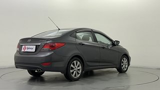 Used 2013 Hyundai Verna [2011-2015] Fluidic 1.6 VTVT SX Petrol Manual exterior RIGHT REAR CORNER VIEW