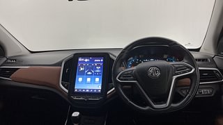 Used 2021 MG Motors Hector Plus Sharp 2.0 Diesel Turbo MT 6-STR Diesel Manual interior DASHBOARD VIEW