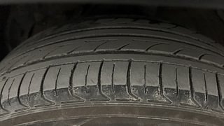Used 2021 MG Motors Hector Plus Sharp 2.0 Diesel Turbo MT 6-STR Diesel Manual tyres LEFT FRONT TYRE TREAD VIEW