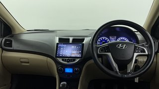 Used 2013 Hyundai Verna [2011-2015] Fluidic 1.6 VTVT SX Petrol Manual interior DASHBOARD VIEW