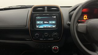 Used 2019 Renault Kwid [2017-2019] CLIMBER 1.0 AMT Petrol Automatic interior MUSIC SYSTEM & AC CONTROL VIEW