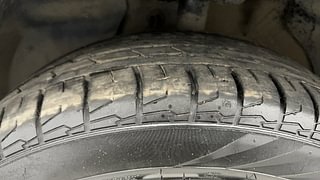 Used 2020 MG Motors Hector Plus Sharp 1.5 Petrol Turbo Hybrid MT 6-STR Petrol Manual tyres LEFT FRONT TYRE TREAD VIEW