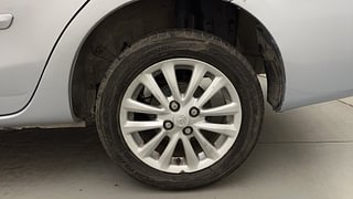 Used 2011 Toyota Etios [2010-2017] V Petrol Manual tyres LEFT REAR TYRE RIM VIEW