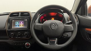 Used 2019 Renault Kwid [2017-2019] CLIMBER 1.0 AMT Petrol Automatic interior STEERING VIEW