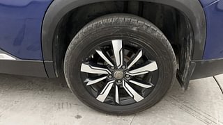 Used 2021 MG Motors Hector Plus Sharp 2.0 Diesel Turbo MT 6-STR Diesel Manual tyres LEFT REAR TYRE RIM VIEW