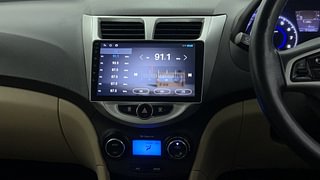Used 2013 Hyundai Verna [2011-2015] Fluidic 1.6 VTVT SX Petrol Manual interior MUSIC SYSTEM & AC CONTROL VIEW