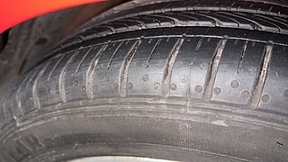 Used 2017 volkswagen Polo 1.2L GT TSI Petrol Automatic tyres RIGHT FRONT TYRE TREAD VIEW