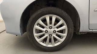 Used 2011 Toyota Etios [2010-2017] V Petrol Manual tyres LEFT FRONT TYRE RIM VIEW